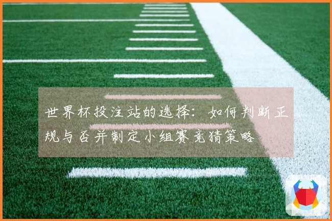 世界杯投注站的选择：如何判断正规与否并制定小组赛竞猜策略