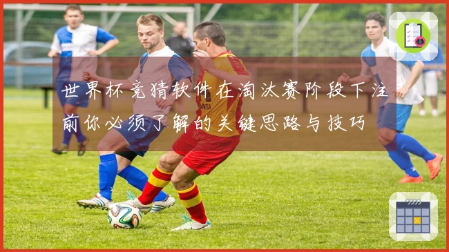 世界杯竞猜软件在淘汰赛阶段下注前你必须了解的关键思路与技巧